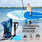 SereneLife Opblaasbaar Stand-Up Paddleboard - Antislip SUP Paddle Board met Peddel, Pomp, Leash en Accessoires - Leuk Opblaasbaar Paddleboard voor Volwassenen en Jeugd