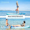 SereneLife Opblaasbaar Stand-Up Paddleboard - Antislip SUP Paddle Board met Peddel, Pomp, Leash en Accessoires - Leuk Opblaasbaar Paddleboard voor Volwassenen en Jeugd