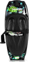 SereneLife SLKB30 Thunder Wave watersport kneeboard - Met strap - Max 1 Persoon - Zwart/Groen - Waterboarding Kniesurfen