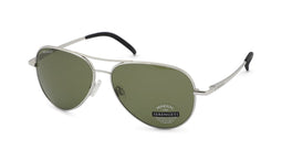 Serengeti Carrara Small SS016001 Zonnebril - Dames - Heren - Zilverkleurig - Gepolariseerd