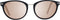 Serengeti Zonnebril - High Contrast Polarised Photochromic - Elyna Shiny Black Drivers Gold 8846