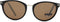Serengeti Zonnebril - High Contrast Polarised Photochromic - Elyna Shiny Black Drivers Gold 8846
