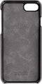 Serenity 2 in 1 Leather Wallet Case Apple iPhone SE 2022/SE 2020/8 Discrete Grey