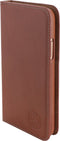 Serenity 2 in 1 Leather Wallet Case Apple iPhone X/XS Cognac Brown