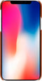 Serenity 2 in 1 Leather Wallet Case Apple iPhone X/XS Cognac Brown