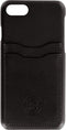 Serenity Dual Pocket Leather Back Cover Apple iPhone SE 2022/SE 2020/8 Timeless Black