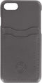 Serenity Dual Pocket Leather Back Cover Apple iPhone SE 2022/SE 2020/8 Discrete Grey