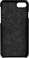 Serenity Dual Pocket Leather Back Cover Apple iPhone SE 2022/SE 2020/8 Timeless Black