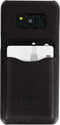 Serenity Dual Pocket Leather Back Cover Samsung Galaxy S8 Timeless Black