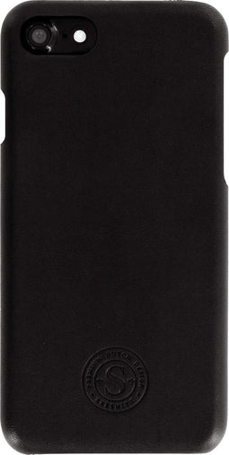Serenity Leather Back Cover Apple iPhone SE 2022/SE 2020/8 Black