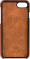 Serenity Leather Back Cover Apple iPhone SE 2022/SE 2020/8 Burnished Brown