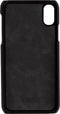 Serenity Leather Back Cover Apple iPhone X/XS Black