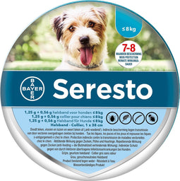 Seresto Teken- En Vlooienband Small - Anti tekenmiddel - per stuk < 8 Kg