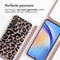 iMoshion Hoesje Geschikt voor Samsung Galaxy A34 (5G) Hoesje Met Koord - iMoshion Siliconen design hoesje met koord - Roze / Animal Pink
