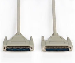 Seriële kabel D-SUB 37-Pins Male - D-SUB 37-Pins Male 1.00 m Ivoor