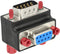 Seriële RS232 haakse adapter 9-pin SUB-D (m) - 9-pin SUB-D (v) - versie 6
