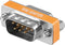 Seriële RS232 null modemadapter 9-pins SUB-D (m) - 9-pins SUB-D (v)