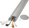 Serpa Kabelbrug 5.01054.7042 Aluminium, Lichtgrijs Aantal kanalen: 5 3000 mm Inhoud: 1 set(s)