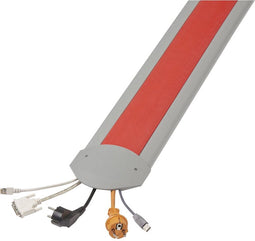 Serpa Kabelbrug 5.01093.3020 TPE (geurloos rubbermengsel) Lichtgrijs, Rood Aantal kanalen: 5 3000 mm Inhoud: 1 set(s)