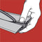 Serpa kabelbrug - kunststof - donkergrijs 3000 mm 150 mm breed