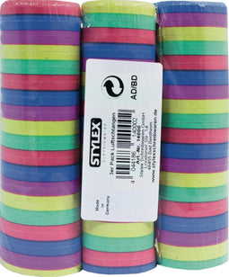 Serpentine - 3 Rollen met 18 worpen in verpakking - 3x4m