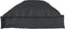vidaXL - Ligbed - Kussens - voor - Bank - 2 - stuks - Zwart - 150x40x8 - cm - Oxford - Stof
