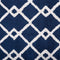 SERRES - Laagpolig vloerkleed - Blauw - 140 x 200 cm - Polyester