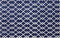 SERRES - Laagpolig vloerkleed - Blauw - 140 x 200 cm - Polyester