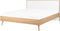SERRIS - Bed - Lichte houtkleur - 160 x 200 cm - Vezelplaat