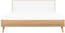SERRIS - Bed - Lichte houtkleur - 160 x 200 cm - Vezelplaat