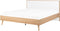 SERRIS - Bed - Lichte houtkleur - 160 x 200 cm - Vezelplaat