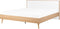 SERRIS - Bed - Lichte houtkleur - 180 x 200 cm - MDF