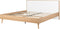 SERRIS - Bed - Lichte houtkleur - 180 x 200 cm - MDF