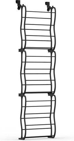 O'DADDY® Hangend Schoenenrek - Schoenenrek deur - Ruimtebesparend - Zwart