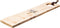 Serveerplank Blanco Lang met leren handvat - 65x15 - Scottish Made