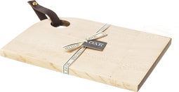 Serveerplank Blanco Medium met leren handvat - 35x25 - Scottish Made