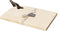Serveerplank Blanco Medium met leren handvat - 35x25 - Scottish Made