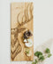 Serveerplank Edelhert Groot - 60x25 - Schots Eikenhout - Scottish Made