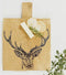 Serveerplank Edelhert Medium - 35x25 - Schots Eikenhout - Scottish Made