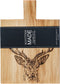 Serveerplank Edelhert Medium - 35x25 - Schots Eikenhout - Scottish Made