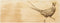 Serveerplank Fazant Groot - 60x25 - Schots Eikenhout - Scottish Made