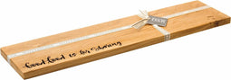 Serveerplank Good Food is for Sharing - 60x15 - Schots Eikenhout - Scottish Made