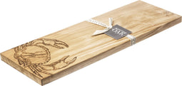 Serveerplank Krab - 45x15 - Schots Eikenhout - Scottish Made