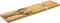 Serveerplank Kreeft - 60x15 - Schots Eikenhout - Scottish Made