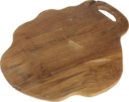 Serveerplank large - 40x49 cm - teak