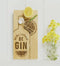 Serveerplank Let the Weekend be Gin - 30x15 - Schots Eikenhout - Scottish Made