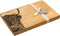 Serveerplank Schotse Hooglander - 30x20 - Schots Eikenhout - Scottish Made