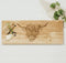 Serveerplank Shotse Hooglander Groot - 60x25 - Schots Eikenhout - Scottish Made