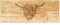 Serveerplank Shotse Hooglander Groot - 60x25 - Schots Eikenhout - Scottish Made