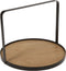 Serveerplateau Bamboe/Metaal, 35cm.